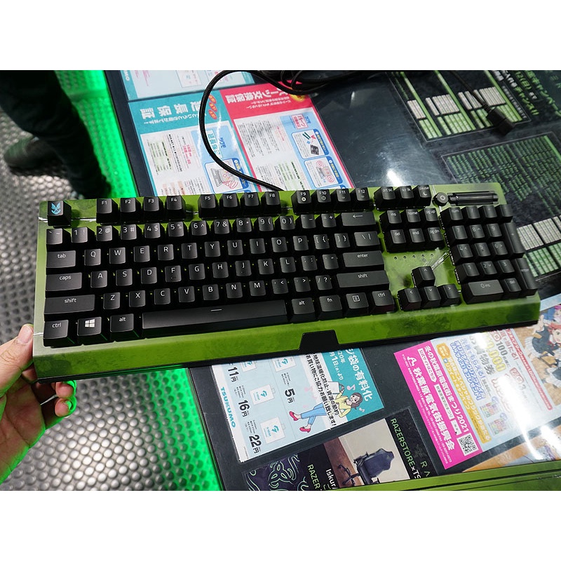 Bàn phím Razer BlackWidow V3-Mechanical–HALO Infinite Edition