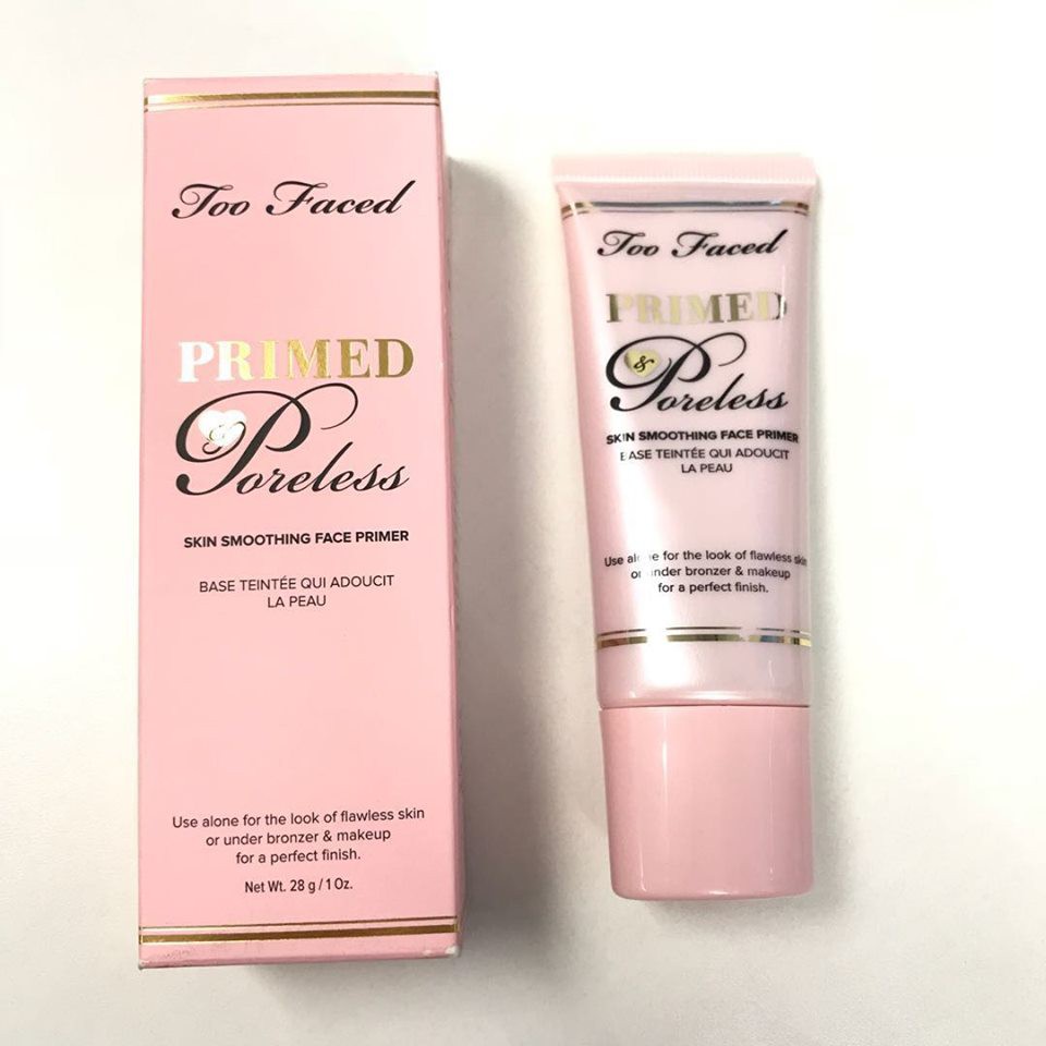 KEM LÓT KIỀM DẦU TOO FACED PRIMED AND PORELESS SKIN SMOOTHING FACE PRIMER 28G CHÍNH HÃNG - 3738