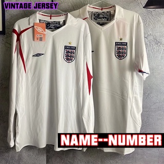 Áo thun bóng đá tay ngắn in số 06 phong cách anh quốc cổ điển size s-2xl*