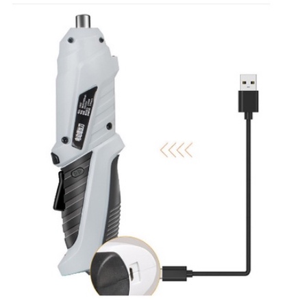 Máy vặn bắt bắn vít cầm tay mini 2 chiều dùng pin sạc Tua vít điện Tuốc nơ điện máy khoan tay xoáy ốc nhỏ gọn tiện ích