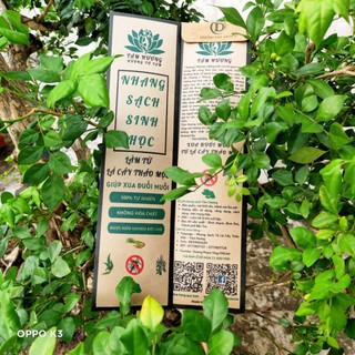 [ NEW ] Nhang làm từ cây thảo dược, nhang sạch, nhang sinh học thảo dược - Tâm Hương (túi 32 cây - hộp 160 cây)