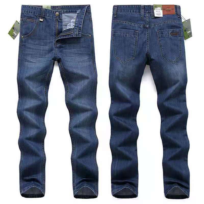 Quần Jeans Dài Ống Đứng plus size 28-42 Cho Nam