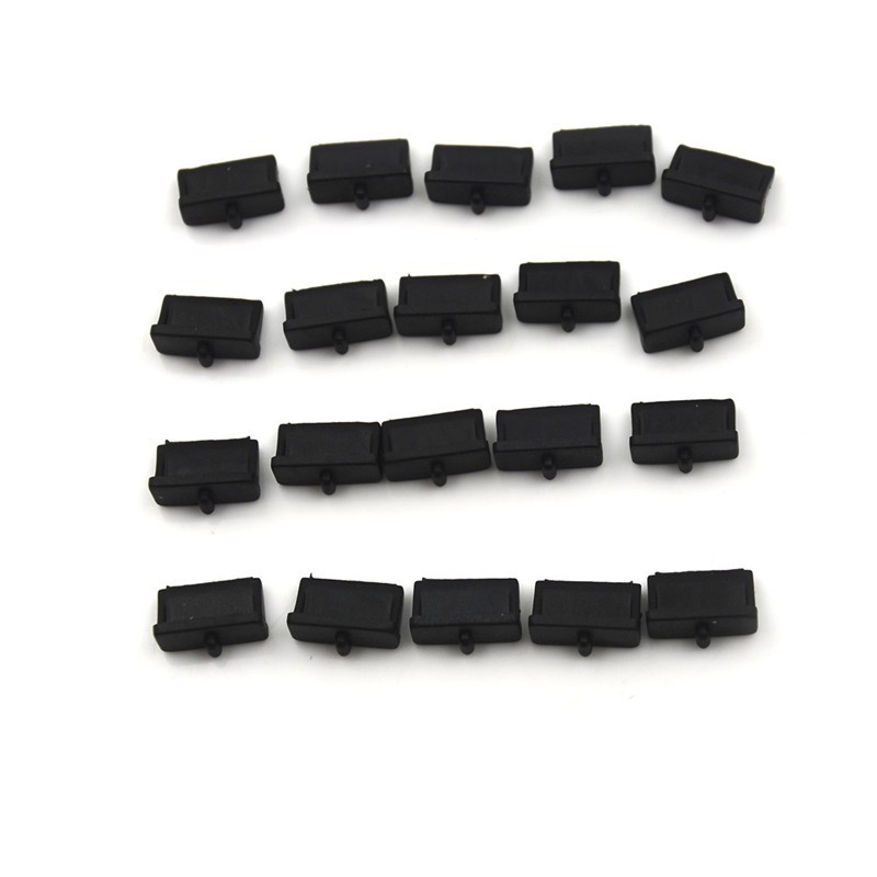 Bộ 20 Nút Nhựa Mềm Chống Bụi Cho Cổng USB