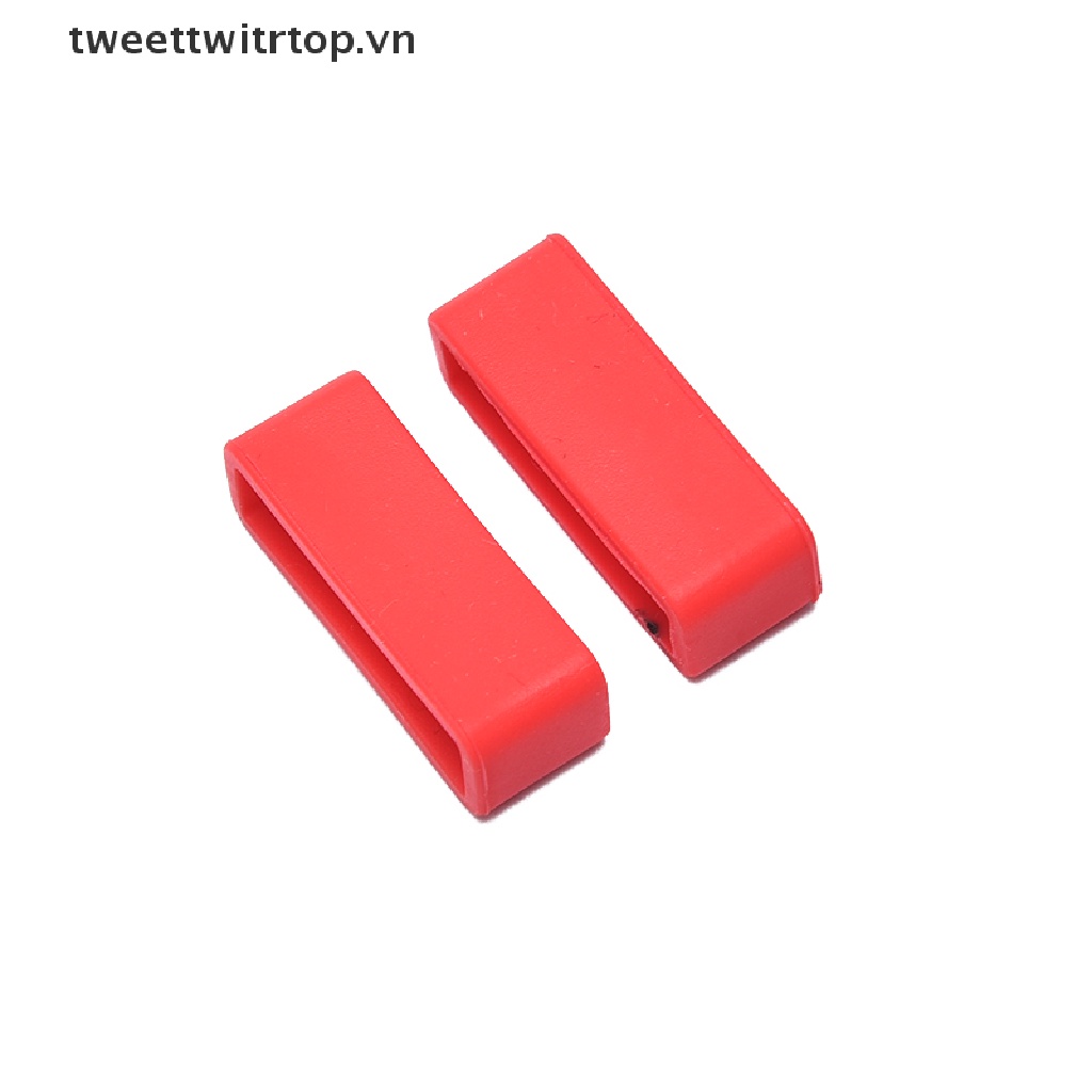 Set 2 Vòng Cao Su Silicon Giữ Dây Đồng Hồ Đeo Tay