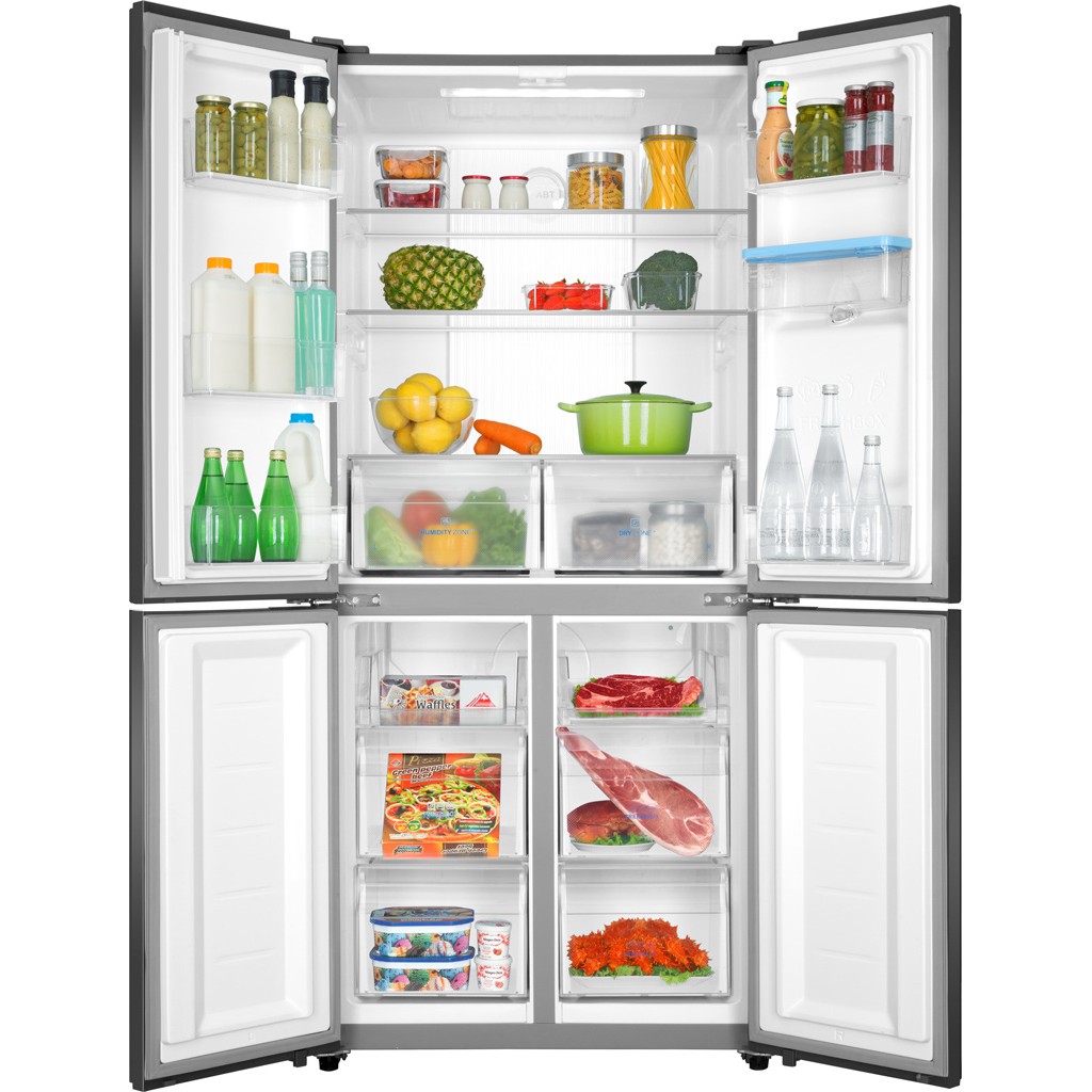 Tủ lạnh Aqua Inverter 456 lít AQR-IGW525EM(GP) - Ngăn ngừa nấm mốc,tiết kiệm điện, Ngăn đá lớn, Lấy nước bên ngoài