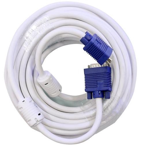 Dây 2 đầu VGA chống nhiễu 15m - Cáp 2 đầu VGA chống nhiễu 15m - Dây nối VGA 15m - Cáp nối VGA 15m
