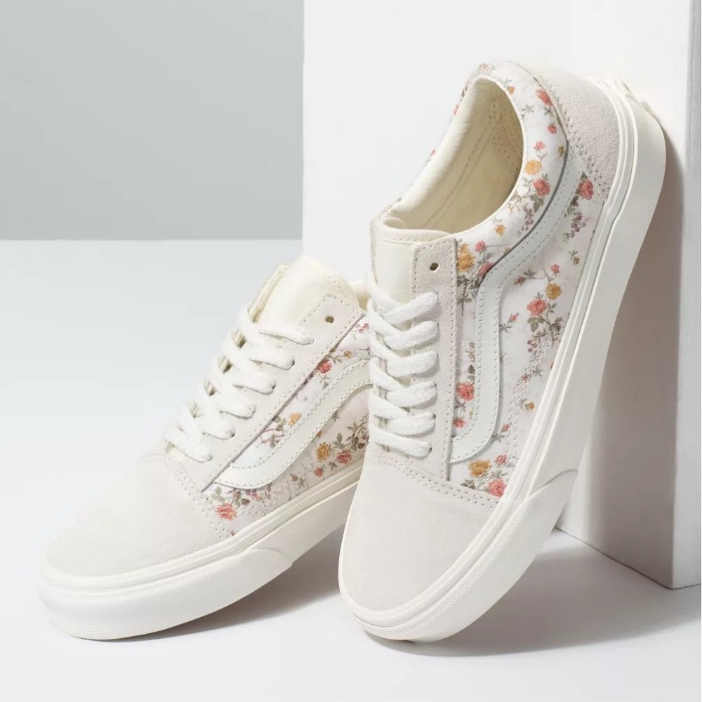 Giày Old Skool Vintage Flower Chính Hãng
