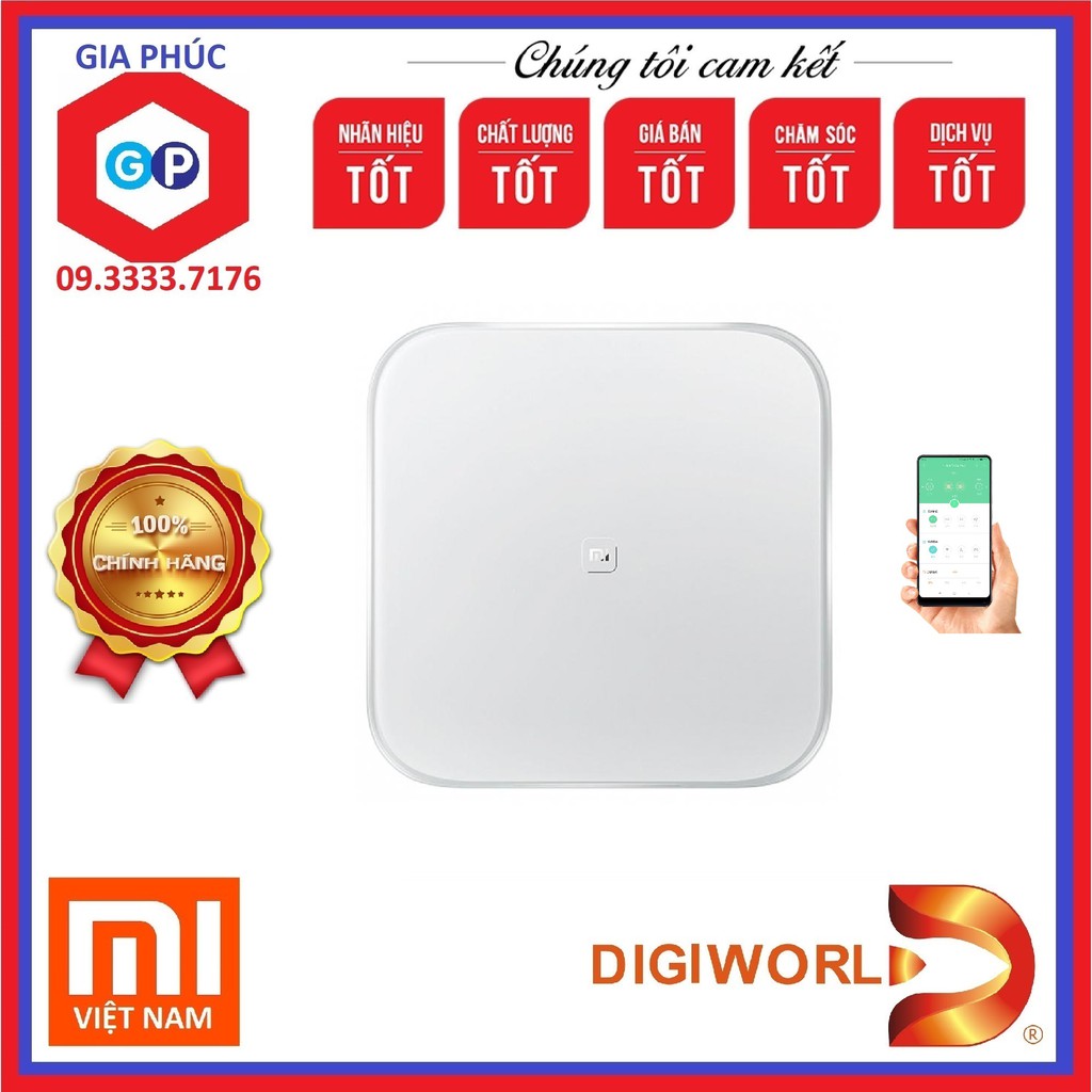 Cân thông minh Xiaomi Mi Smart Scale 2 (Bản Quốc Tế) - Hãng phân phối
