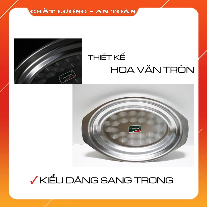 ⭕Giadụngchínhhãng⭕ Dĩa hột xoài bầu dục Đĩa bầu dục hột xoài lòng sâu dùng bò né hấp cá trang trí tiện lợi Tithafa