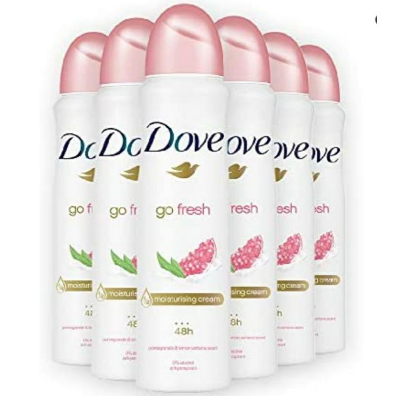 Xịt khử mùi DOVE GO FRESH hương Lựu ( 150ml ) - Hàng Mỹ