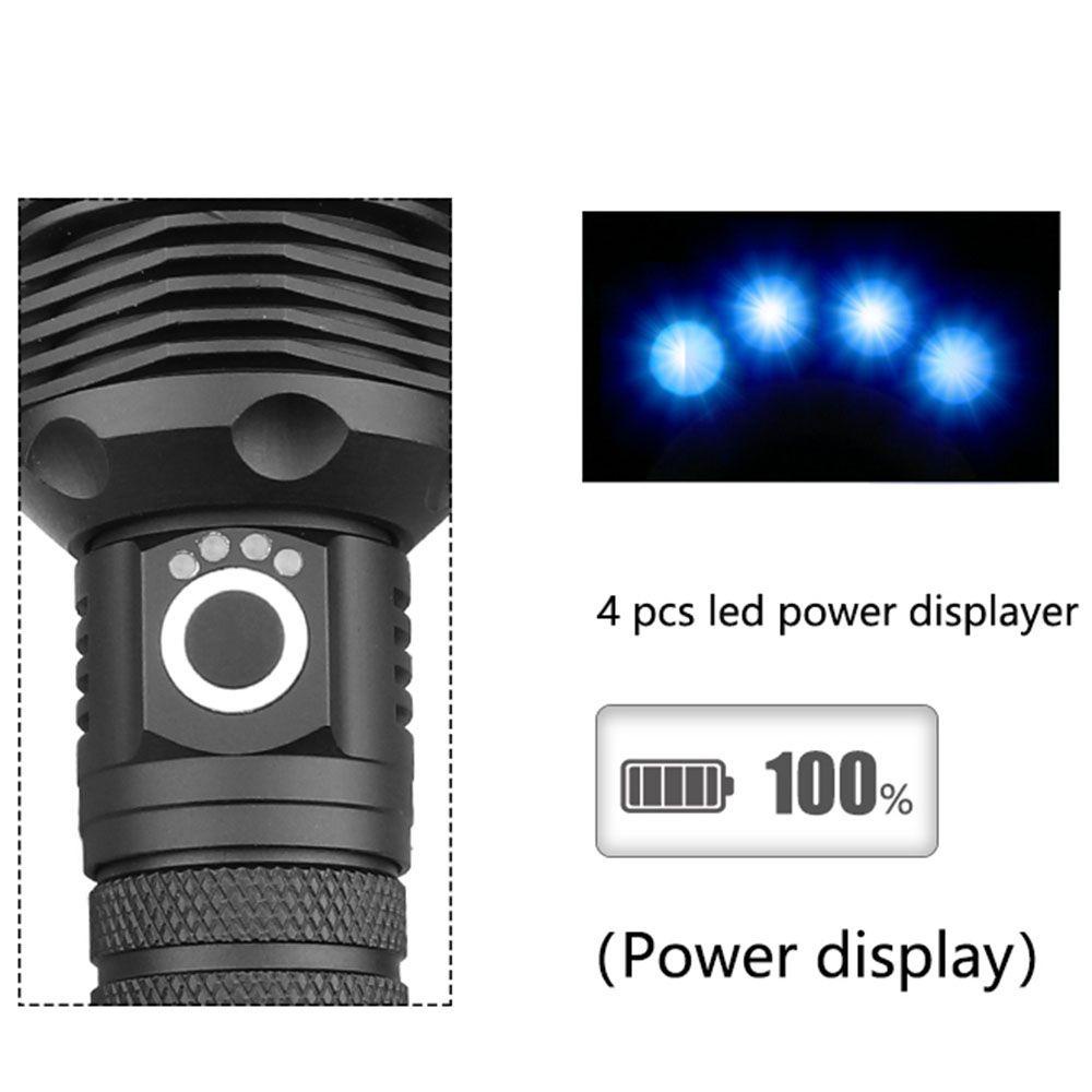 Đèn Pin Xhp70 LED Siêu Sáng Tiện Dụng