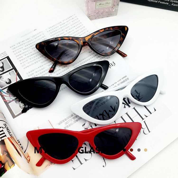 Kính Mát Gọng Mắt Mèo Cá Tính Hợp Thời Trang Cho Nữ