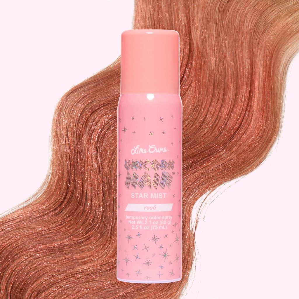 XỊT TÓC KIM TUYẾN CÓ NHŨ LIME CRIME UNICORN HAIR STAR &amp; RAINBOW MIST GITTERY COLOR SPRAY CHÍNH HÃNG - 11361