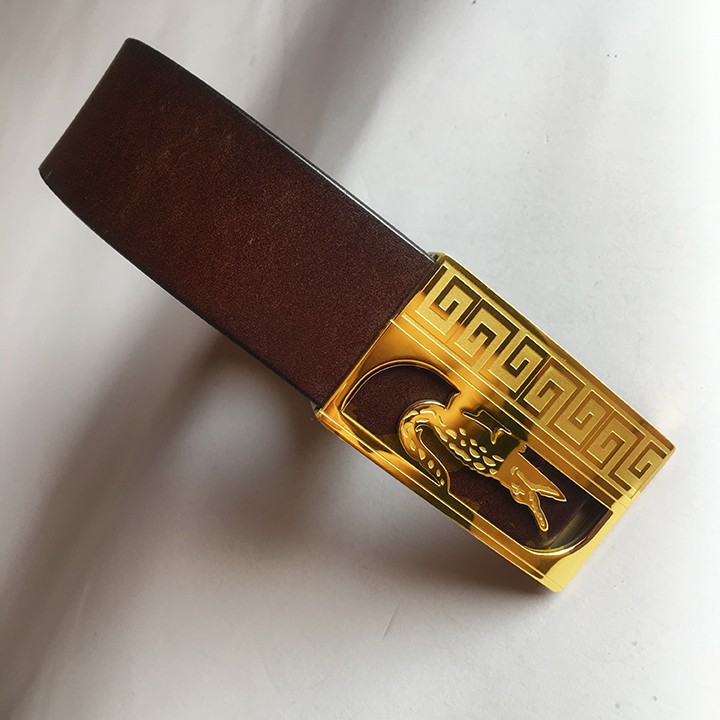 [HÀNG CHẤT] dây nịt nam thắt lưng da doanh nhân cao cấp thời trang khóa mạ vàng 24k | BigBuy360 - bigbuy360.vn