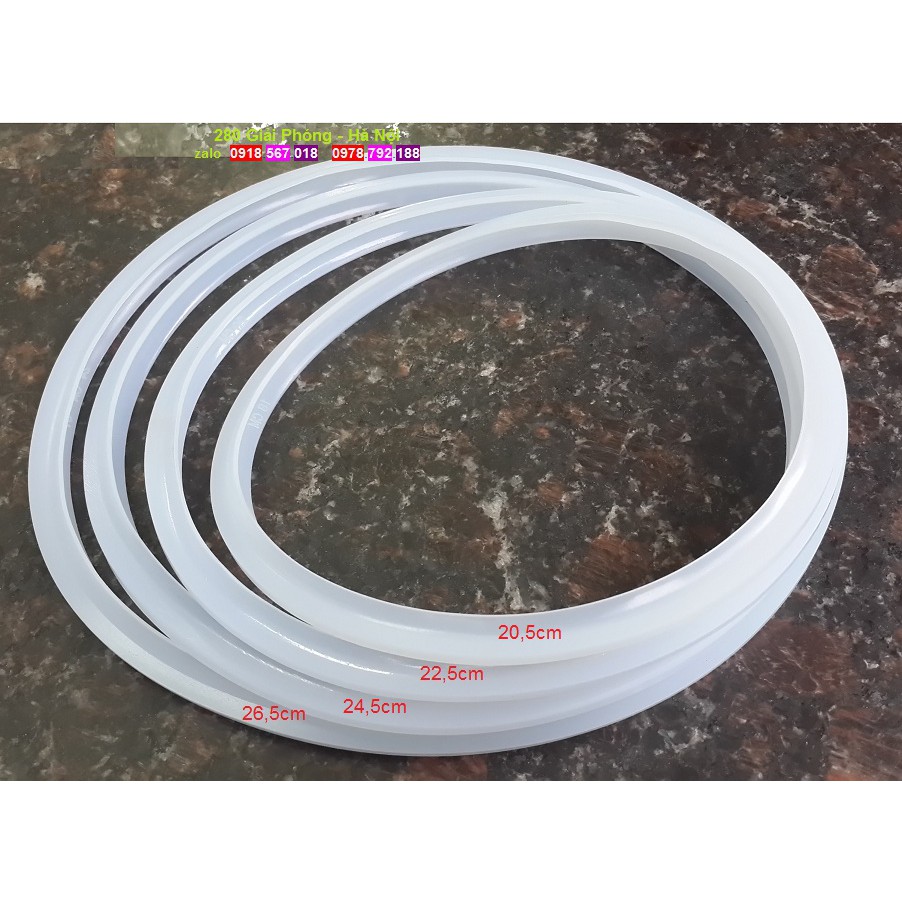 Gioăng nồi áp suất gas Supor - Zon dẹt 1 tay cầm các cỡ