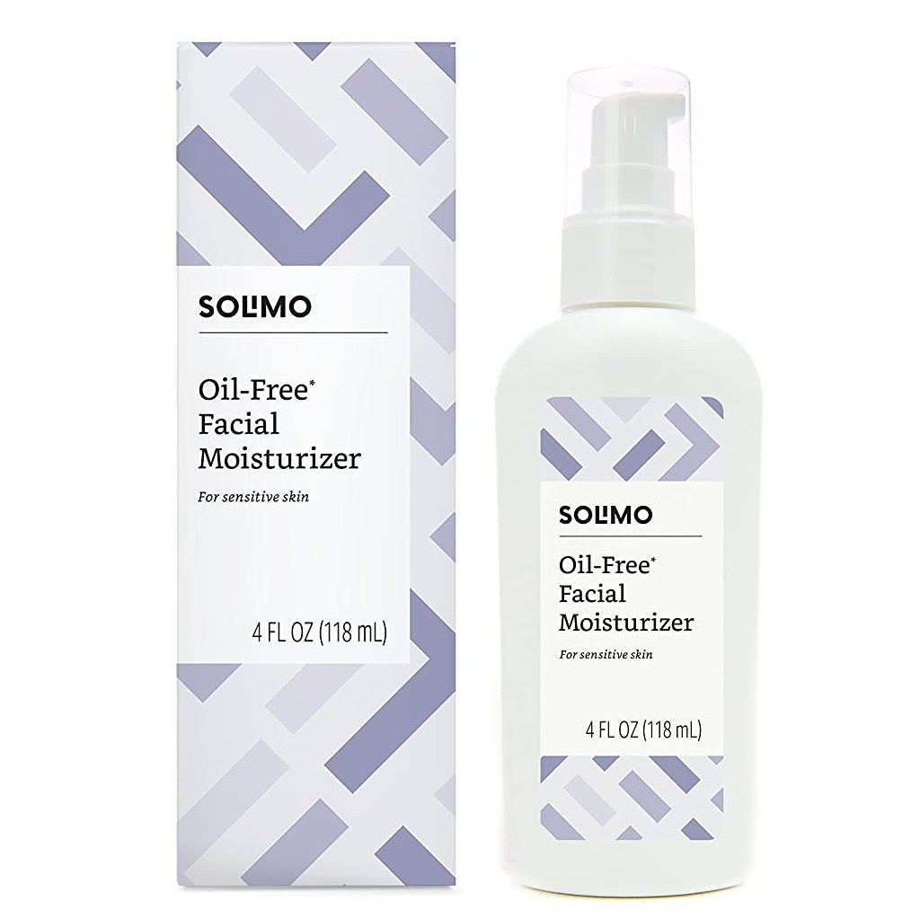 Kem dưỡng ẩm cho da nhạy cảm. Solimo Oil-free Facial Moisturizer for Sensitive Skin. USA