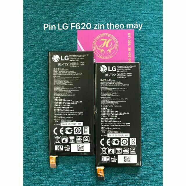 Pin LG F620 (BL_T22) xịn có bảo hành