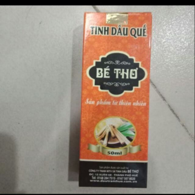 Tinh dầu quế bé thơ loại 50ml