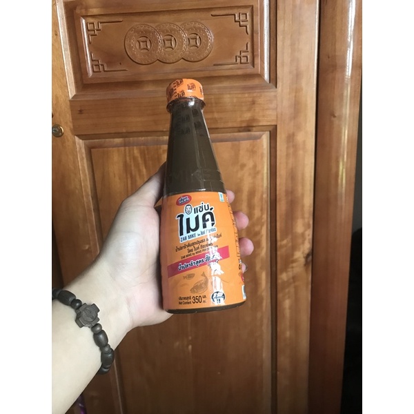 Mắm Thái Hãng Mike Nguyên Liệu Chính Để Làm Món Gỏi Đu Đủ Thái Lan Somtum Chai 330ml