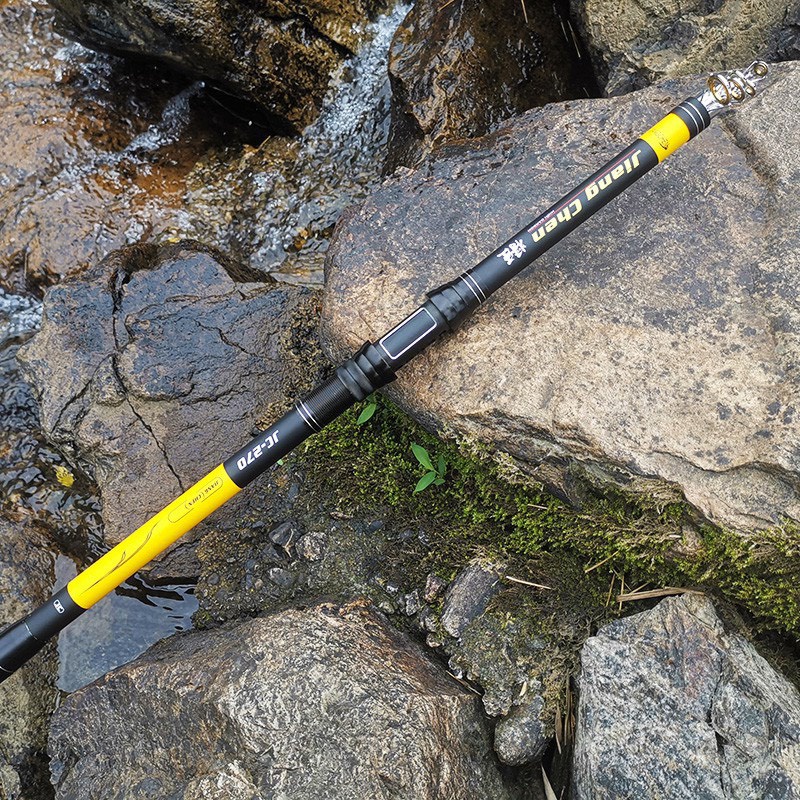 Bộ cần câu rút dài 3m6 máy 6000 inox kim loại cần tải cá 10kg phụ kiện 15 món y hình tay quay inox