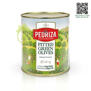 La pedriza - quả oliu xanh/đen tách hạt 3kg