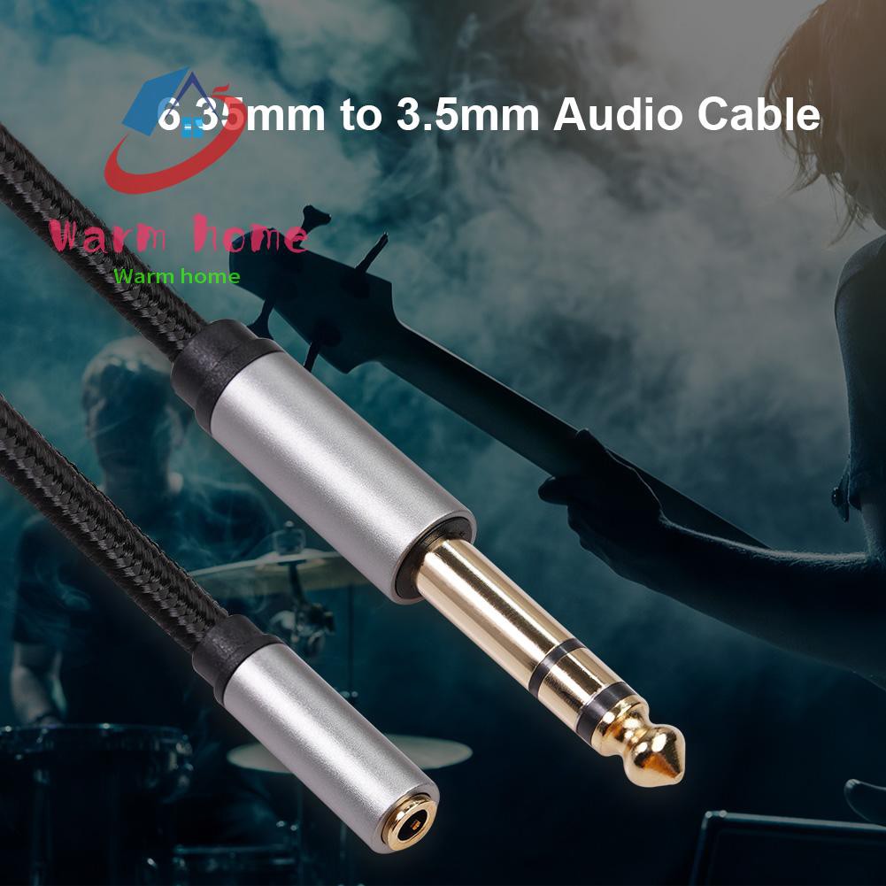 Cáp Chuyển Đổi Âm Thanh Từ Đầu Cắm 6.35mm Sang Cổng Cắm 3.5mm Chuyên Dụng Cho Đàn Piano