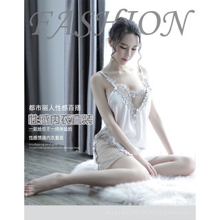 Váy ngủ sexy kèm quần chip – Váy ngủ ren – Váy ngủ quyến rũ – Đầm ngủ gợi cảm – Đầm ngủ quảng châu – Váy ngủ cao cấp K7
