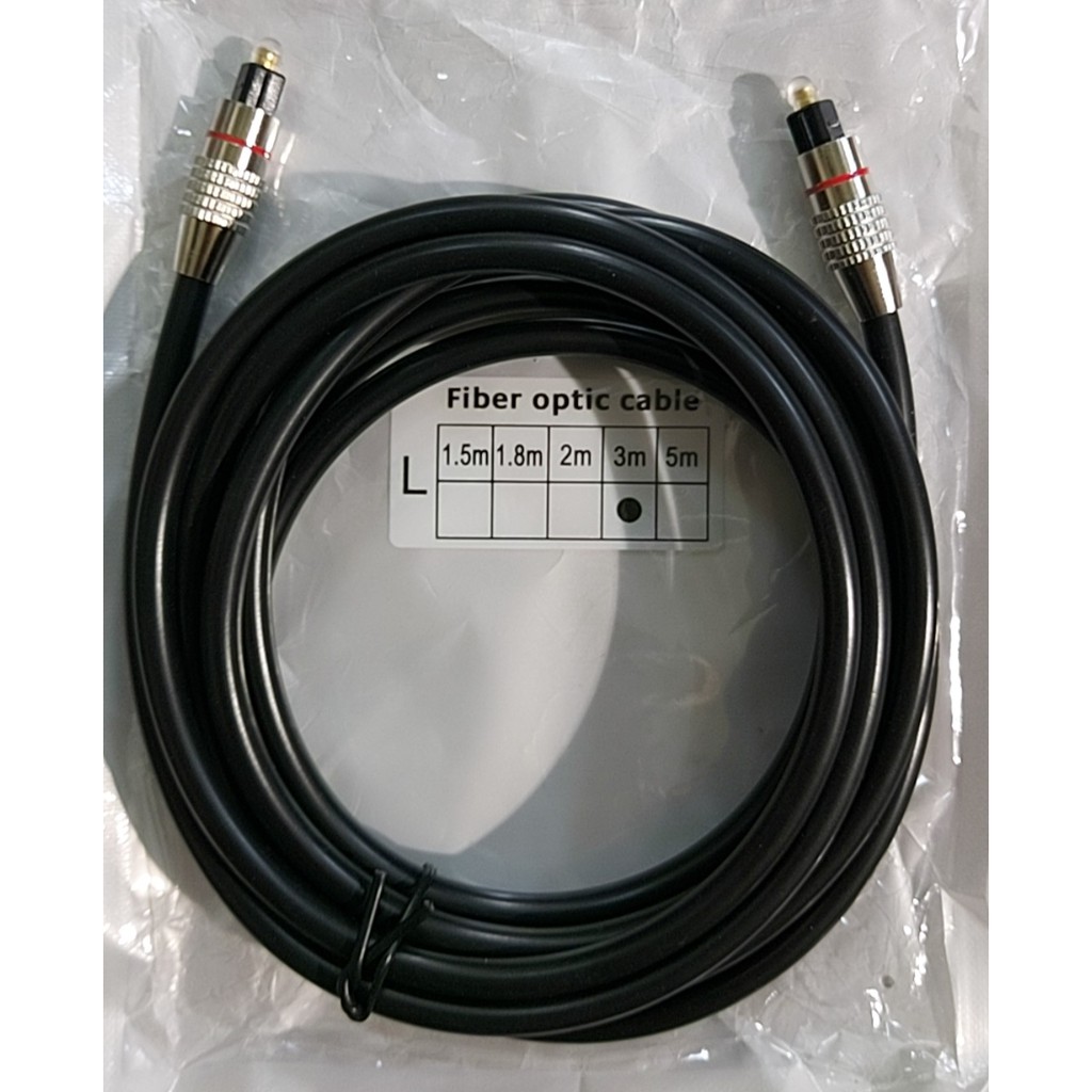 DÂY CÁP OPTICAL AUDIO QUANG TOSLINK HIỆU JSJ + CHOSEAL DÀI 1M 2M 3M - HÀNG HÃNG .