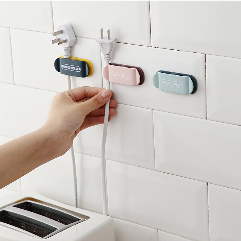 Set 4 kẹp giữ dây cáp tiện lợi