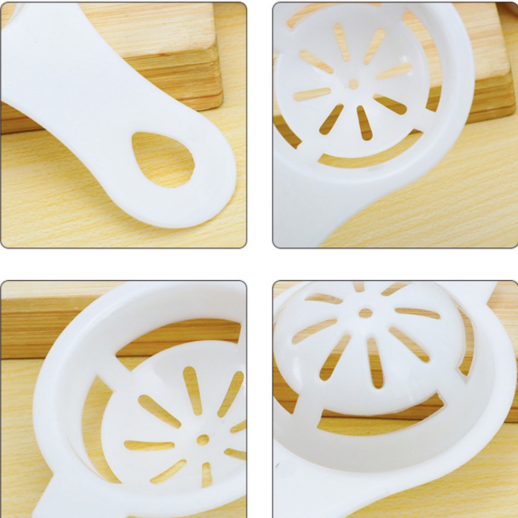 Ray tách lòng đỏ trứng/ dụng cụ tách lòng trắng bằng nhựa giá rẻ đồ dùng phòng bếp