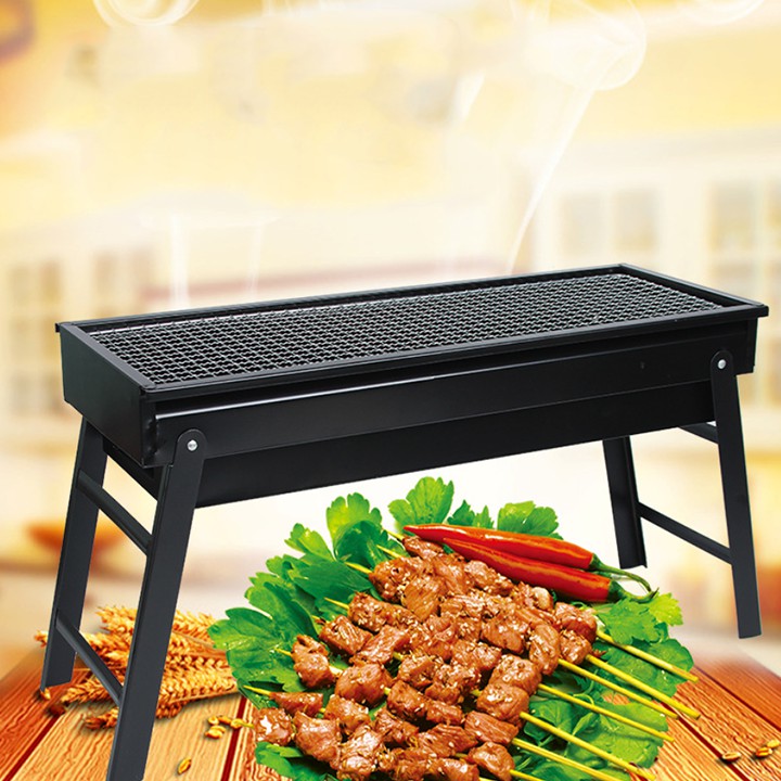 Bếp Nướng Than Hoa BBQ Ngoài Trời