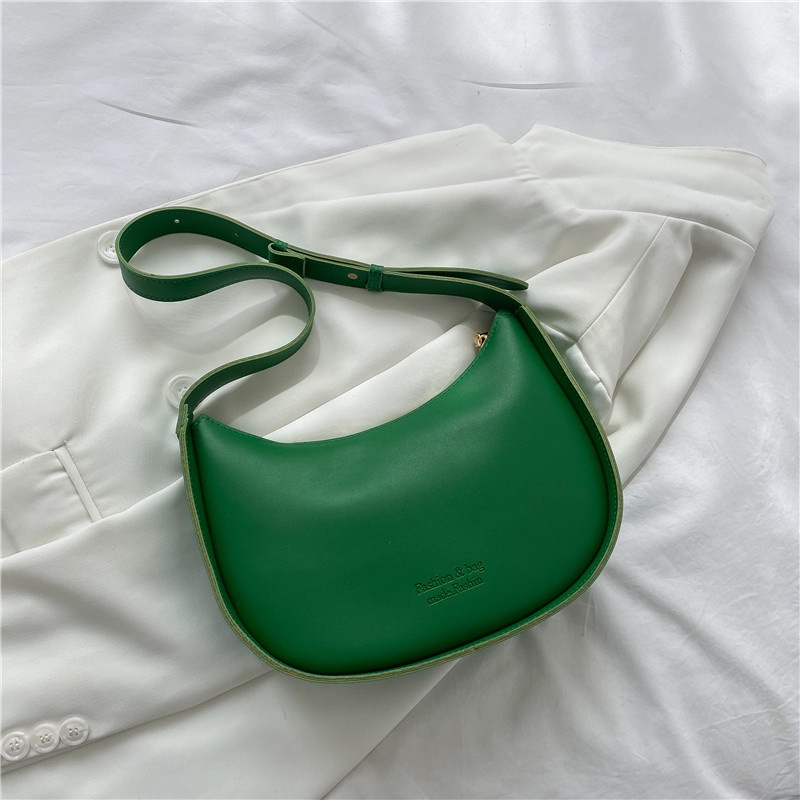 Túi đeo dưới cánh tay Màu Trắng Phong Cách Retro Phương Tây Thời Trang Cho Nữ