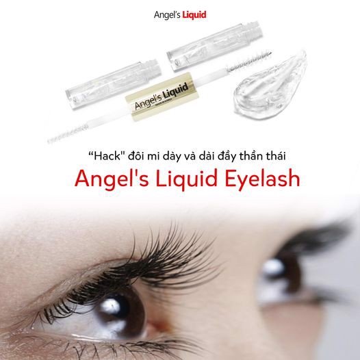 Tinh Chất Dưỡng Mi Angel Liquid Tinh Chất Dưỡng Mi Dày Và Dài 2 Bước Angel's Liquid Eyelash Essence 5ml &amp; Ampoule 5ml