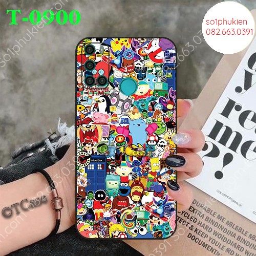 Ốp lưng dẻo Vsmart Joy 4 in hình Hoạt hình Anime