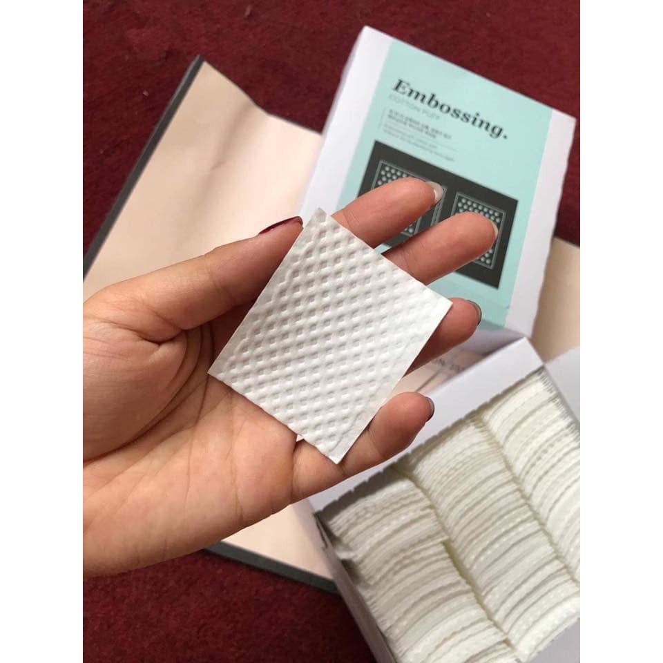 Bông Tẩy Trang Cao Cấp Missha Embossing Cotton Puff 270 miếng
