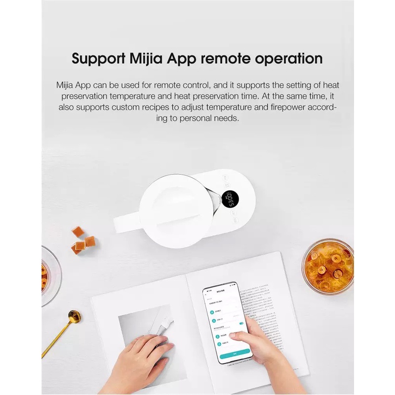 Bình đun nước nóng pha trà đa năng Xiaomi Mijia 1000w MYSH0E1ACM- Bảo hành 3 tháng