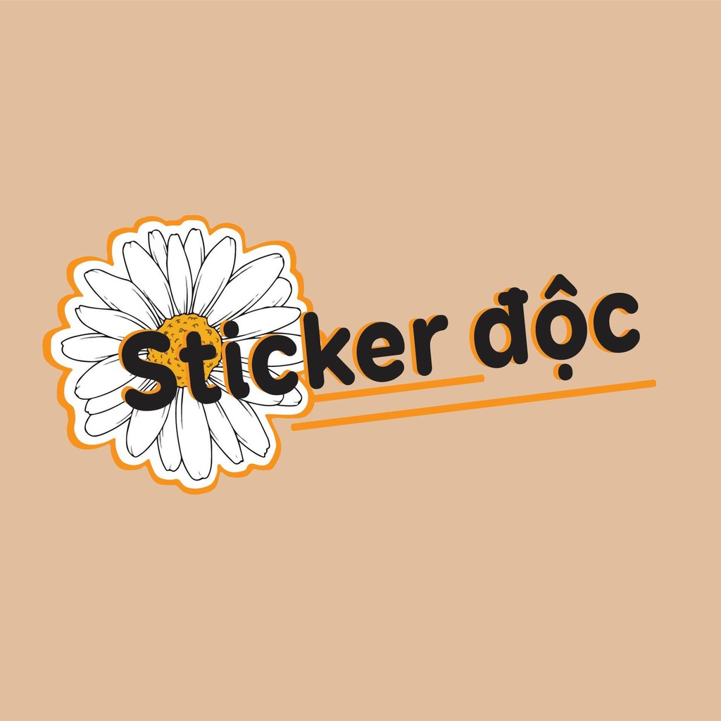 Sticker Độc