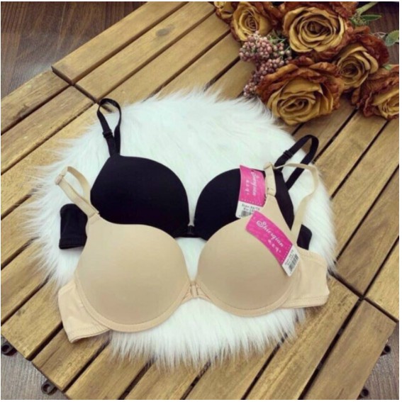 Áo lót đúc su trơn cài trước - Áo chip nâng đẩy dây mảnh siêu quyến rũ shop BUKI