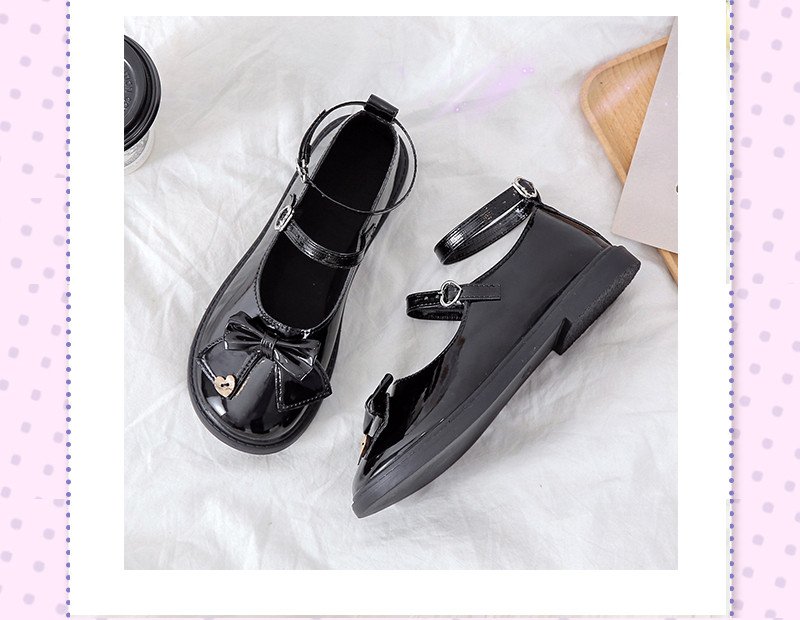 Giày Búp Bê Đính Nơ Xinh Xắn Dành Cho Nữ