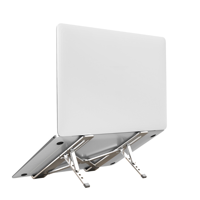 Giá Đỡ Notebook / Máy Tính Bằng Hợp Kim Nhôm Có Thể Gấp Gọn Tiện Dụng