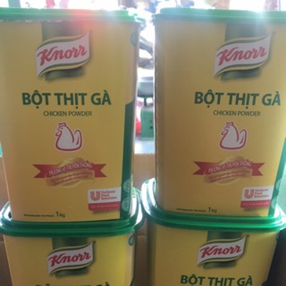 Bột thịt gà Knorr ,Bột thịt gà 1kg dùng trong nhà hàng, quán ăn lớn bán sỉ ở Hà Nội