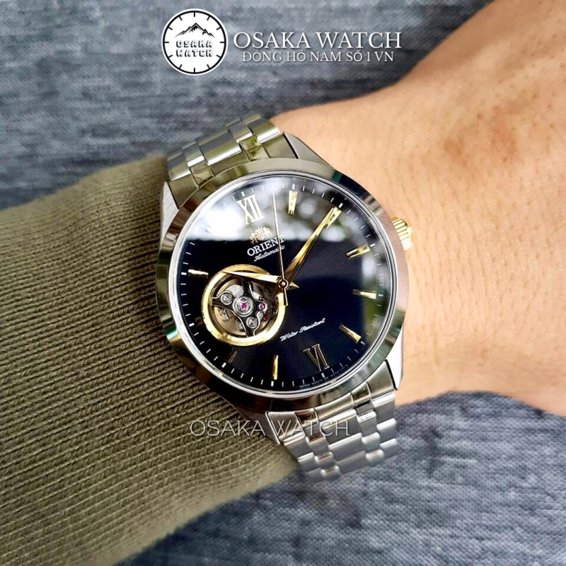 Đồng Hồ Nam Orient Golden Eye 2 Automatic Dây Kim Loại Hàng Chuẩn Cao Cấp Mới - Bảo Hành 24 Tháng