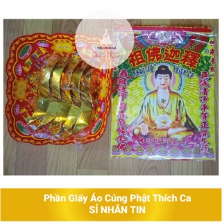 Phần giấy áo cúng phật tổ / phật thích ca loại đẹp - giấy cúng vàng mã giá rẻ sỉ lẻ