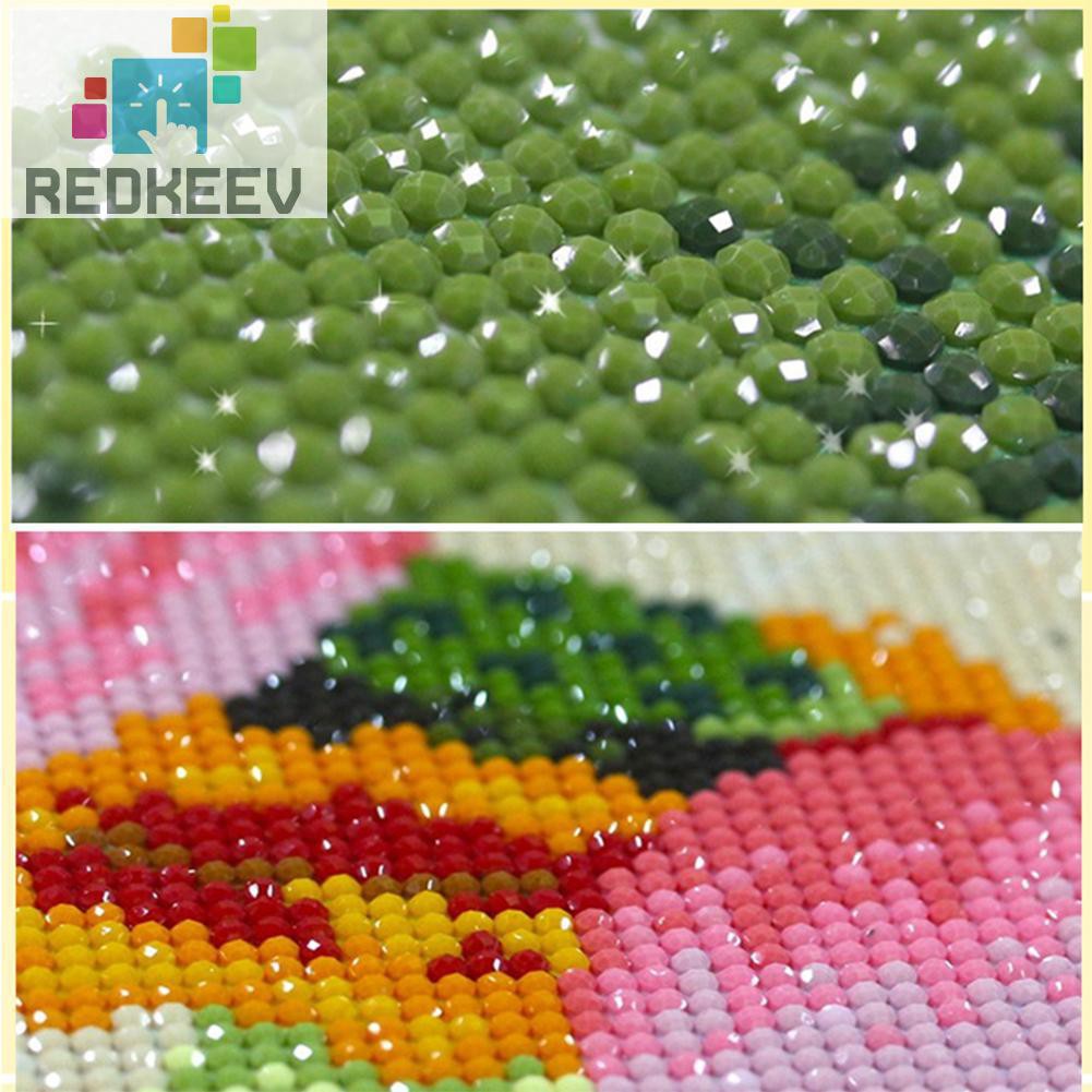 Bộ Tranh Đính Đá Tự Làm Hình Chú Mèo Mặt Trăng Đáng Yêu 1.13