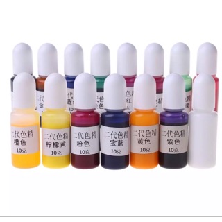 Bộ 12 màu đậm pha epoxy lên màu chuẩn