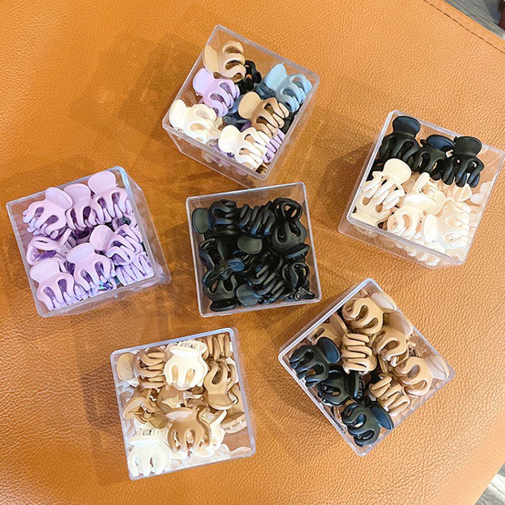 MXGOODS Kẹp Tóc Nhỏ Màu Trơn Phong Cách Hàn Quốc Cổ Điển Thời Trang