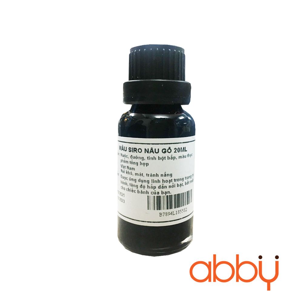 Màu siro nâu gỗ 20g