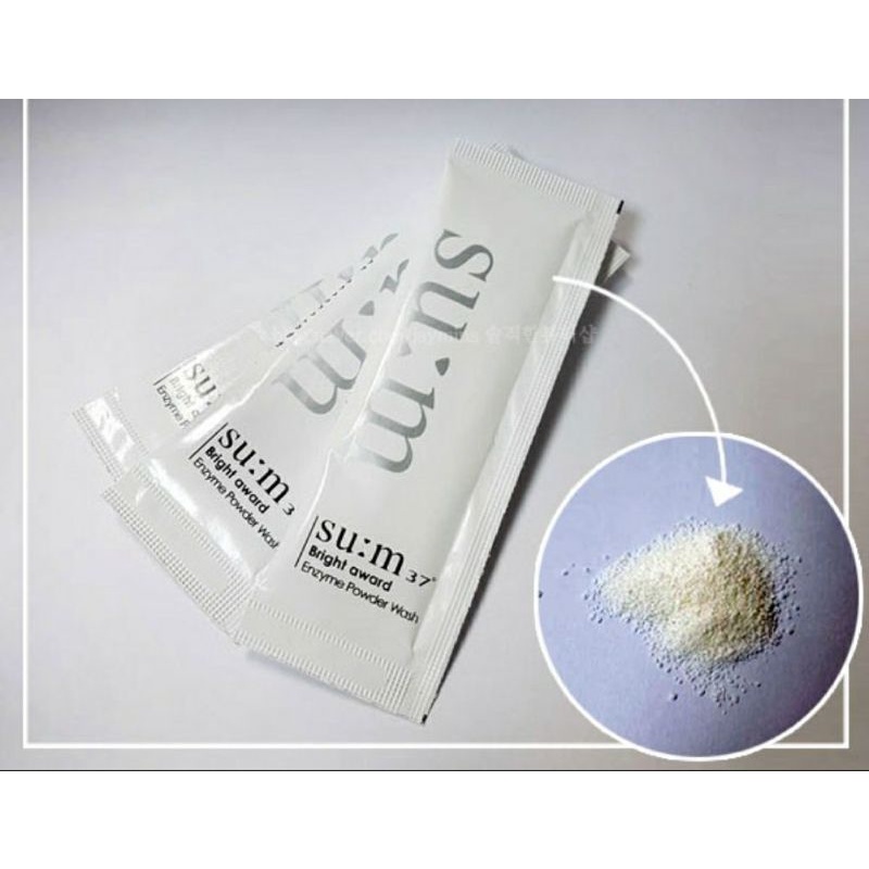 Bột rửa mặt dưỡng trắng Su:m37 White Award Enzyme Powder Wash.