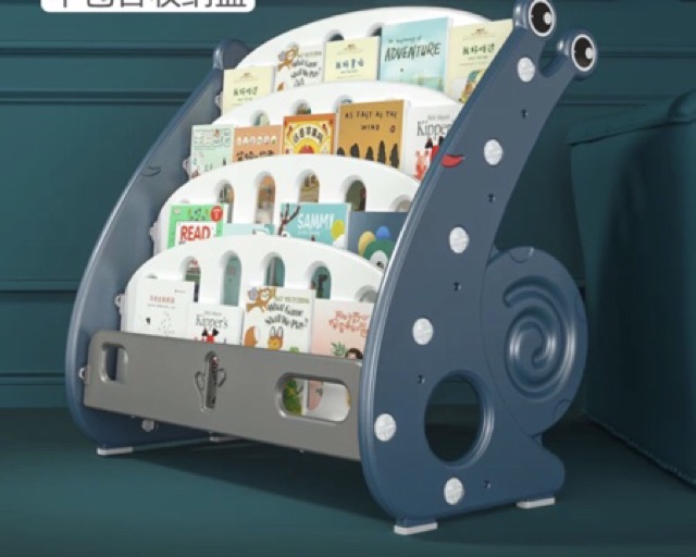 Kệ sách ốc sên ngộ nghĩnh