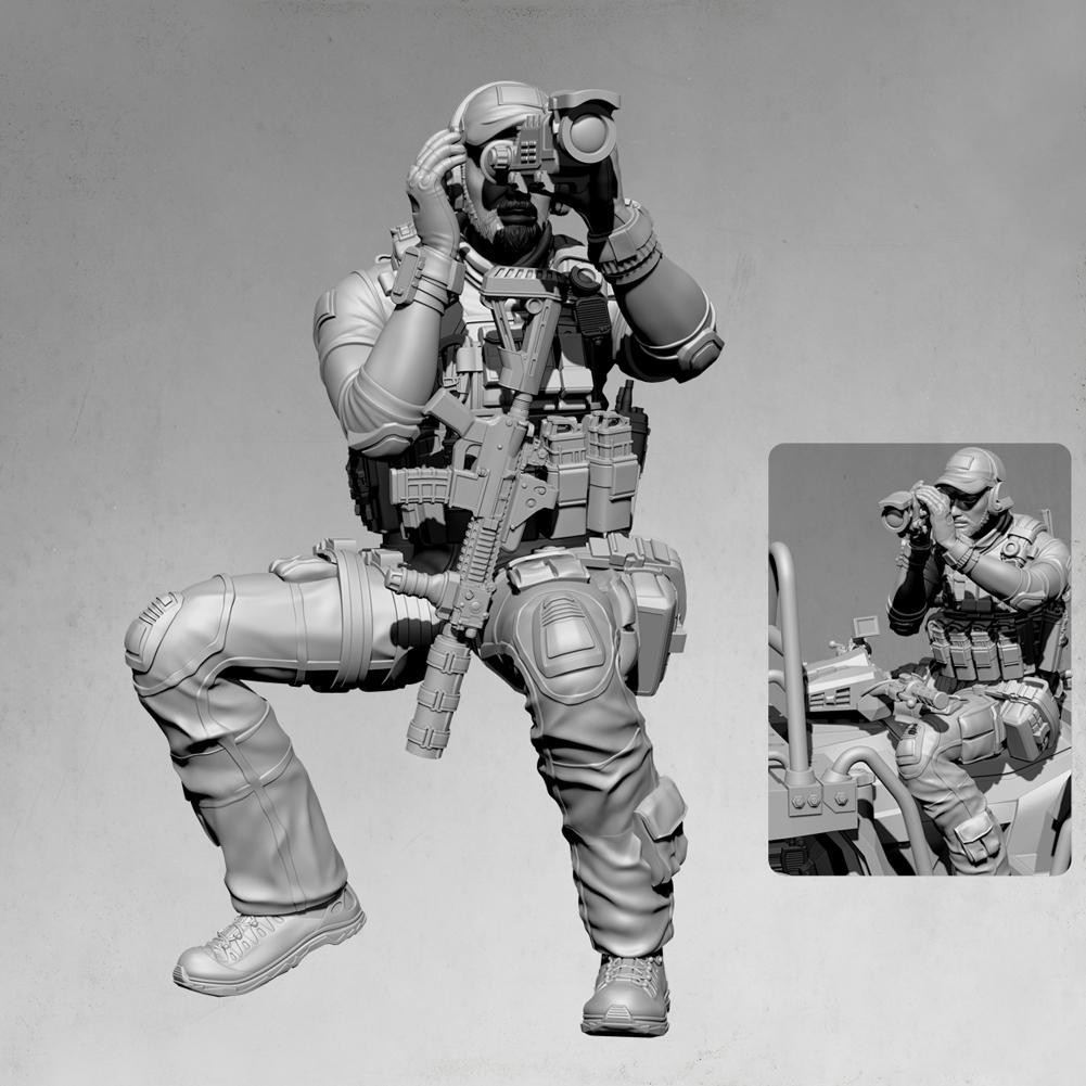 Mô Hình Xe Quân Sự Tỉ Lệ 1 / 35 Us Sniper Observer V6W6